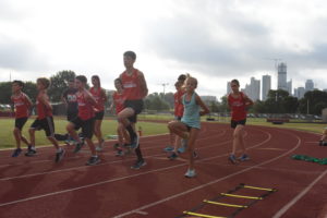 Kids running