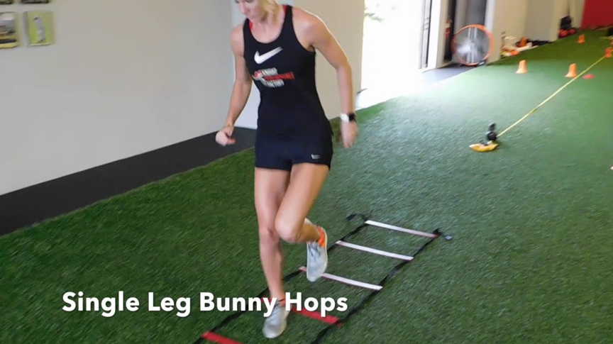 Lack of Power Training, single leg bunny hops